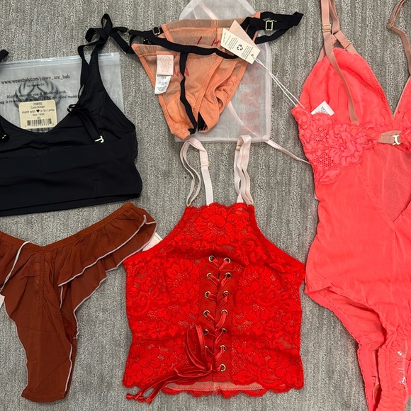We Are HAH * Free People NWT Lingerie Bundle Size XSmall - Picture 10 of 12